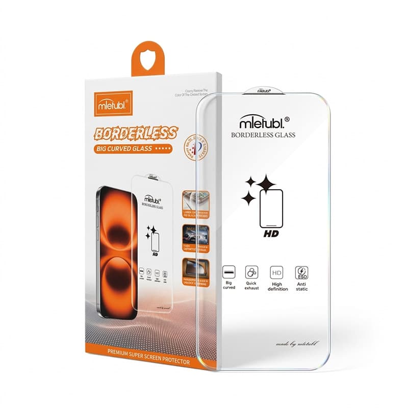 for Apple 13 - iPhone 13 - 2.5D Borderless Tempered Glass